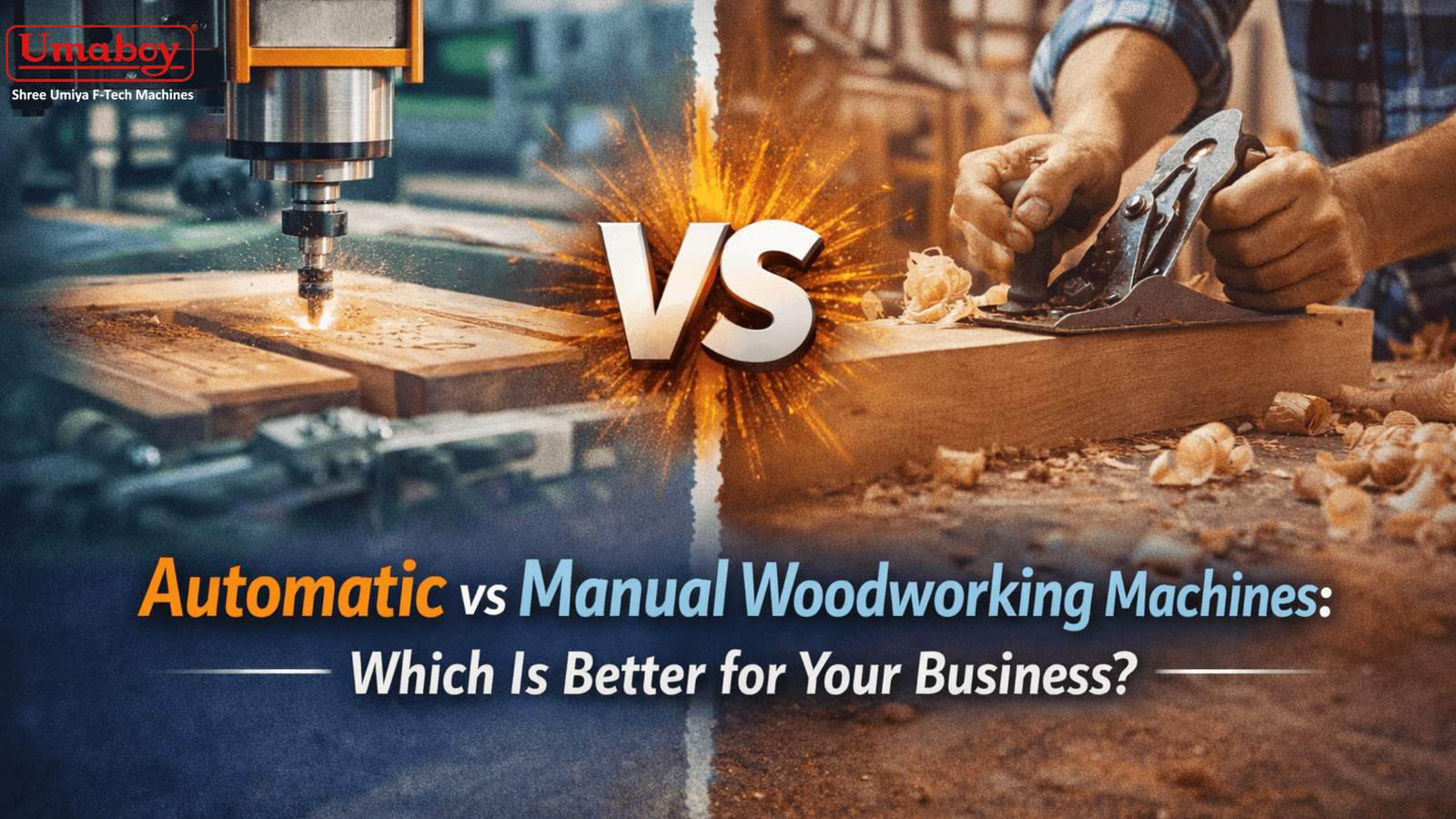 Automatic vs Manual Woodworking Machines: Which Is Better